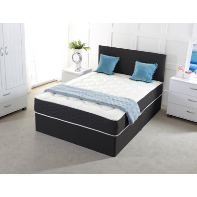 Barris Upholstered Bed with Mattress