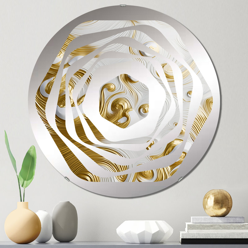 Miroir décoratif Cavonte - Amorphe, 23,6 po x 23,6 po