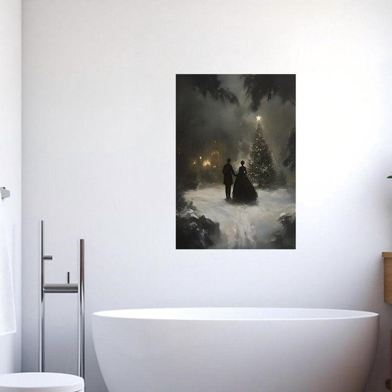 Art mural rétro sur toile 24 "x 36"