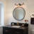 Annamarie 3-Light Dimmable Wall Sconce with Globe Glass Shade