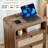 End Table With Storage And Charging Station