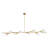 10-Lights  Adjustable Modern Linear Branch Chandelier-123162533