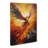 Phoenix Action - Wrapped Canvas Print-1421595881