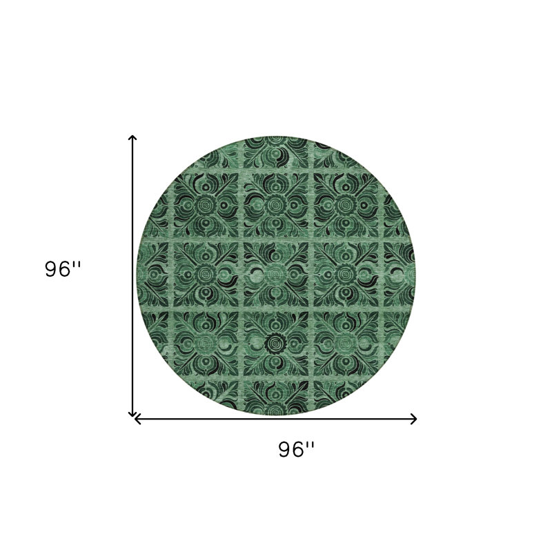 Tapis intérieur lavable 8 pi