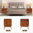 Solid Wood Bedside Table