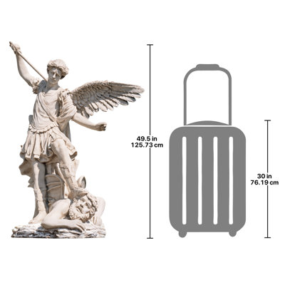 St. Michael The Archangel Garden Angel Statue