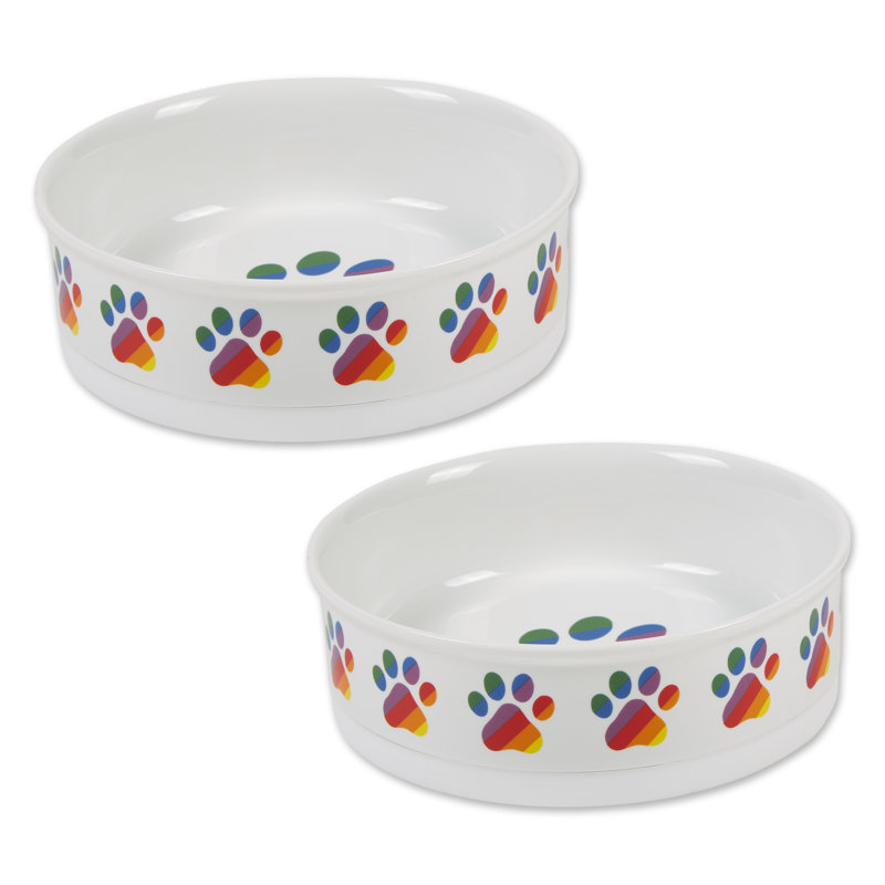 Rainbow Paw Bowl, Grand (2 tasses / 3,75 oz liquide)