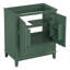 Meuble-lavabo 30 po sans lavabo, base seulement, armoire de salle de bain multifonctionnelle avec portes et tiroir, structure solide et panneau de fibres à densité moyenne-115300916