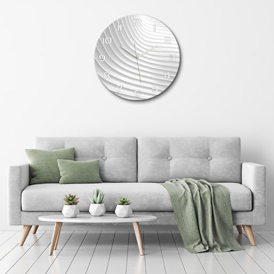 Jitendr Glass Wall Clock