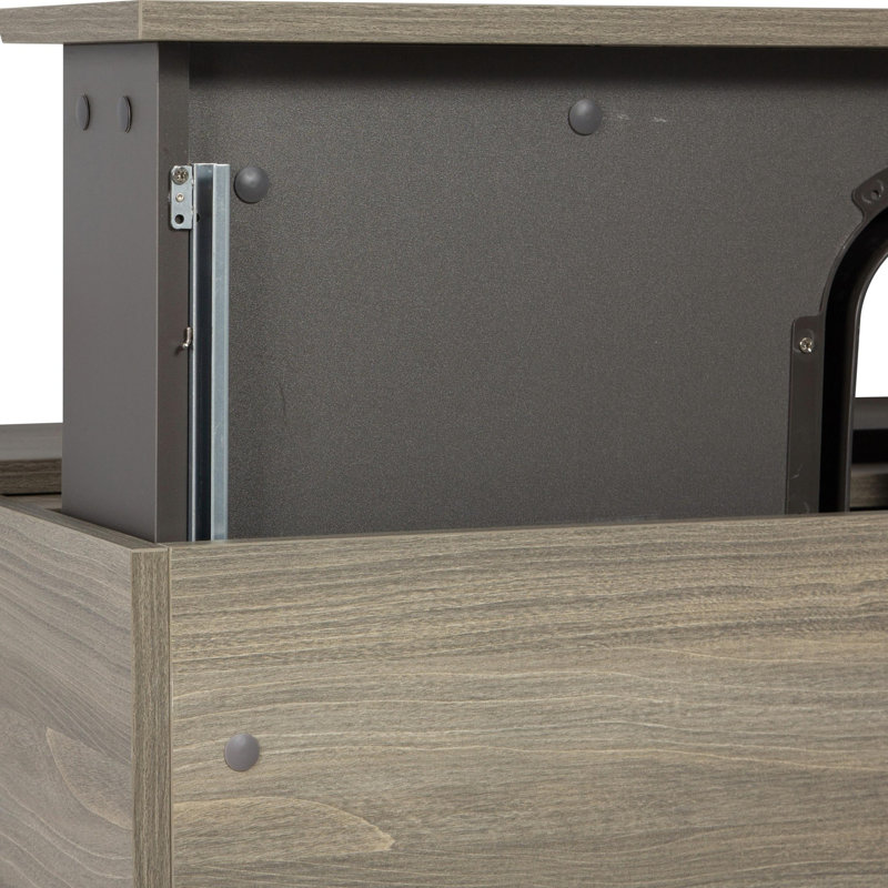 Modern Wall-Mounted Bathroom Storage Vanity Cabinet, Gray