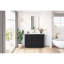Meuble-lavabo simple 48 po avec plateau en quartz blanc Busan-720865050