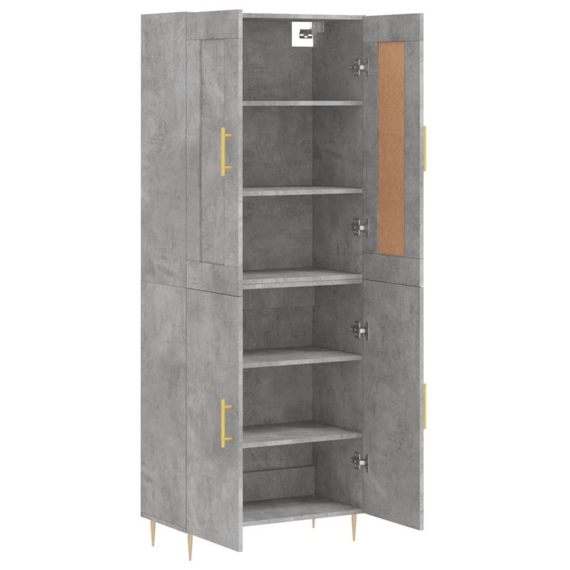 Menka 69.5cm Sideboard, Concrete Grey