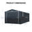 10 ft. W X 20 ft. D Outdoor Metal Storage Shed Garage Shed with Windows and Skylight-135753659