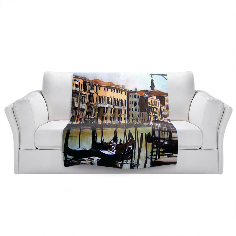  Couverture Views of Venice, 68 po x 80 po