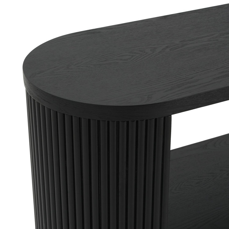 Console d'entrée moderne Mirod, Noir