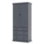 Armoire garde-manger autoportante de 77 pouces avec tablettes réglables, rangement de porte et tiroirs pour l'organisation de la cuisine.-1077003393