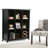 Acadian 48"H Solid Wood Transitional 9-Cube Bookcase with Fixed Shelves and Tapered Legs-1785218987