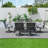 Kasiyah 6 - Person Patio Dining Set Umbrella Hole Included Rectangular Table with Cushions Included