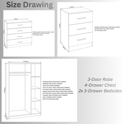 Sumrah Piece Bedroom Set