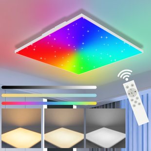 Smart Home RGB LED Decken Leuchte Kristall Sternen Effekt Alexa