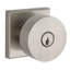 Contemporary Keyed Door Knob with Square Rosette-146125047-145121511-145121632