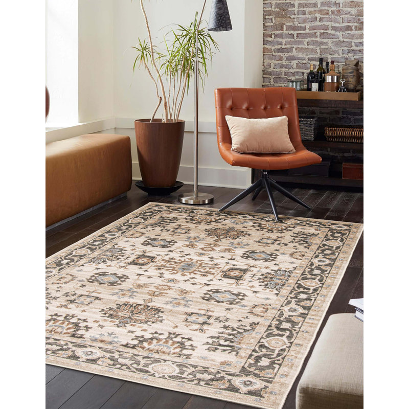 Tapis ivoire Gloria, Rectangle de 5 pi x 8 pi
