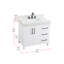 Meuble-lavabo simple 36 po 36 VF60636-BS-1004088342
