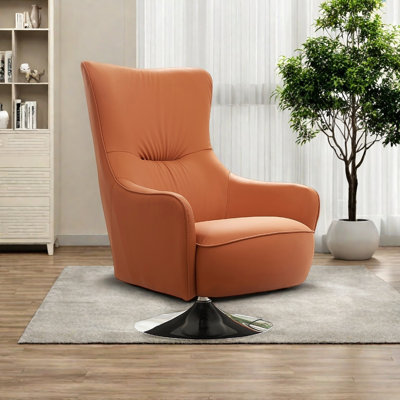 Chaise rotative ergonomique à haut dossier