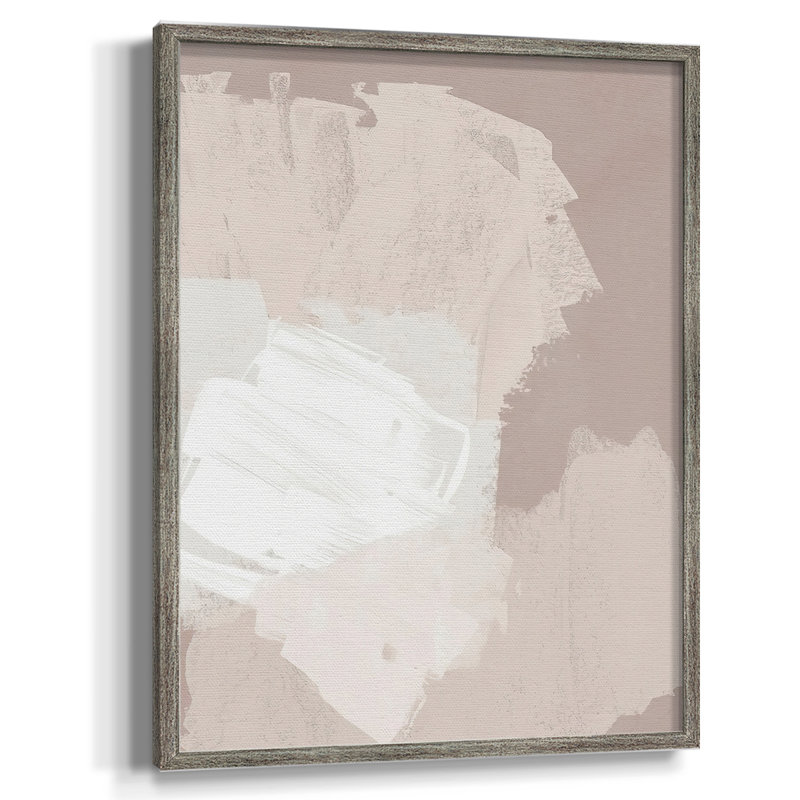 Cloud Slate I Framed Print - Solid Wood, 30" H x 24" W