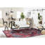 Tapis oriental rouge vif Llelend-1013885202