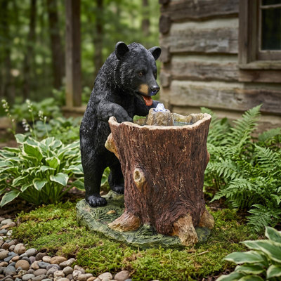 Statue de fontaine de jardin Guzzling Gulp