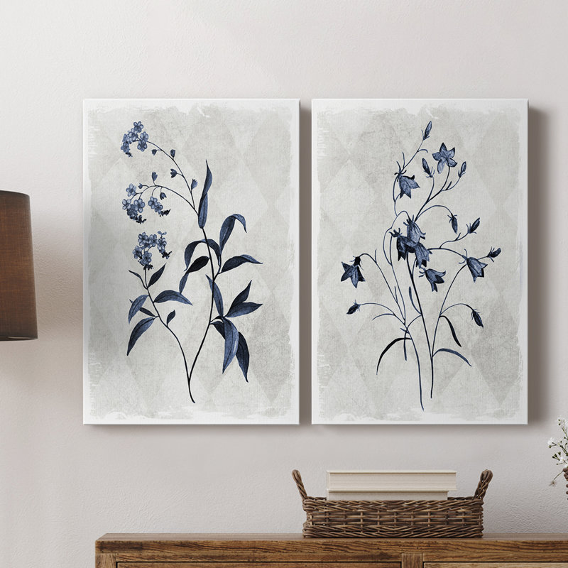 Toile tendue Harlequin Botanical I-Premium Gallery - prête à être accrochée, H 27 po x l 36 po