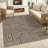 Thin Washable Jute Runner Rug – Non-Slip, Non-Shedding, Modern Neutral Rainbow Abstract Carpet for Entryway, Living Room, Dining, Patio-1842228159-1842228157