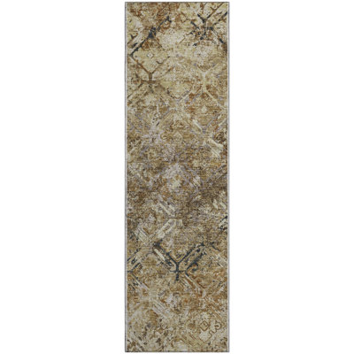 Premium Machine Washable Prisco Beige Rug