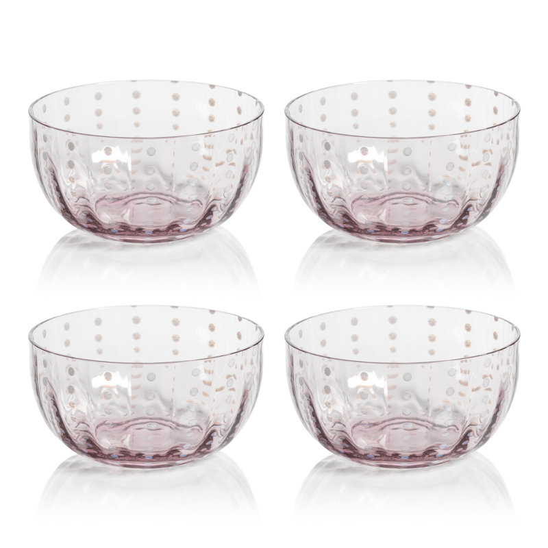 Orren Ellis Jamesena Glass Condiment Server, Clear