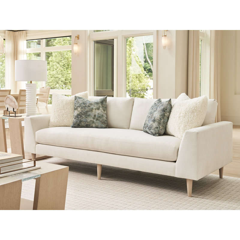Sunset Key 90.5" Upholstered Sofa, Single Cushion Seat