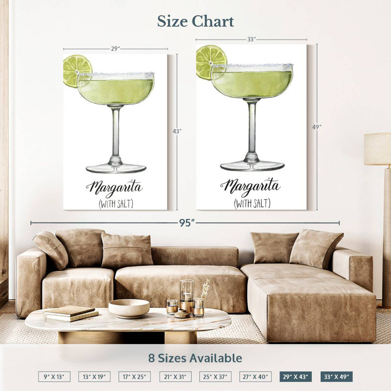 «Happy Hour» Yarlin Classic II, H 48 po x l 32 po