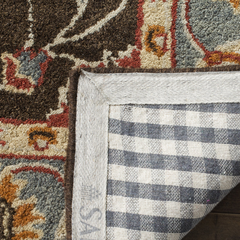 Boyd Hand Tufted Wool Southwestern Rug, Square 6'