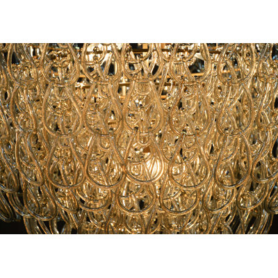 Tessa 5 - Light Dimmable Tiered Chandelier