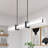 Lumina 66" LED Linear Chandelier