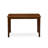 5 Piece Modern Dining Table Set contain A Dining Room Table and 4 Mist Beige Polyester Fabric Modern Chairs, Antique Walnut-1553318634