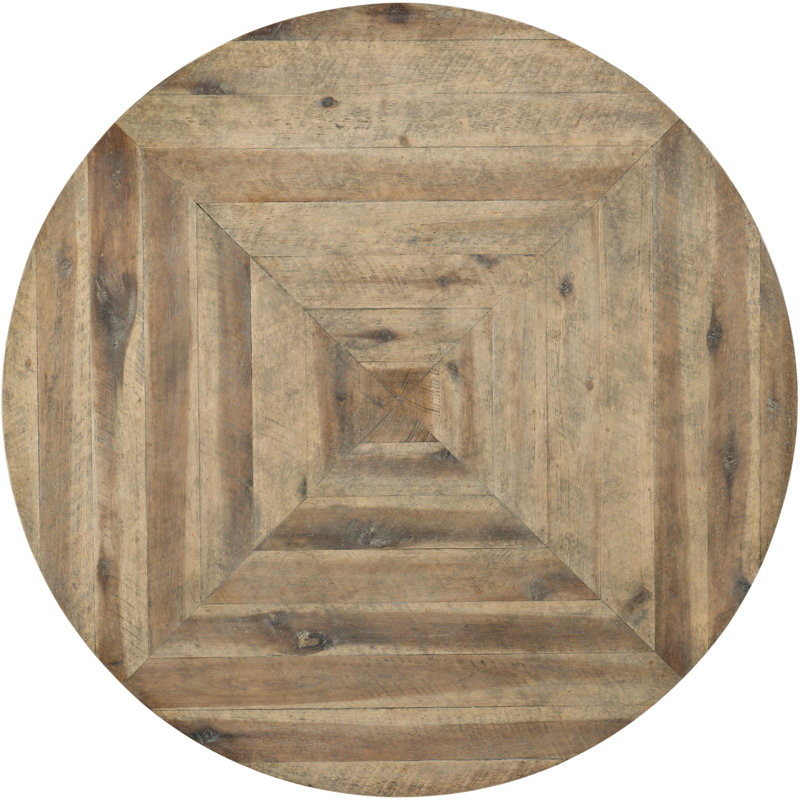 St. Armand Round Cocktail Table, Brown