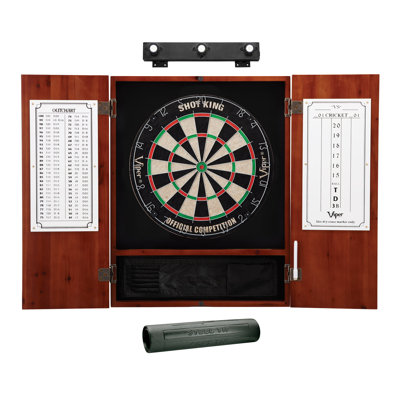 Viper Bristle Dartboard and Cabinet Set