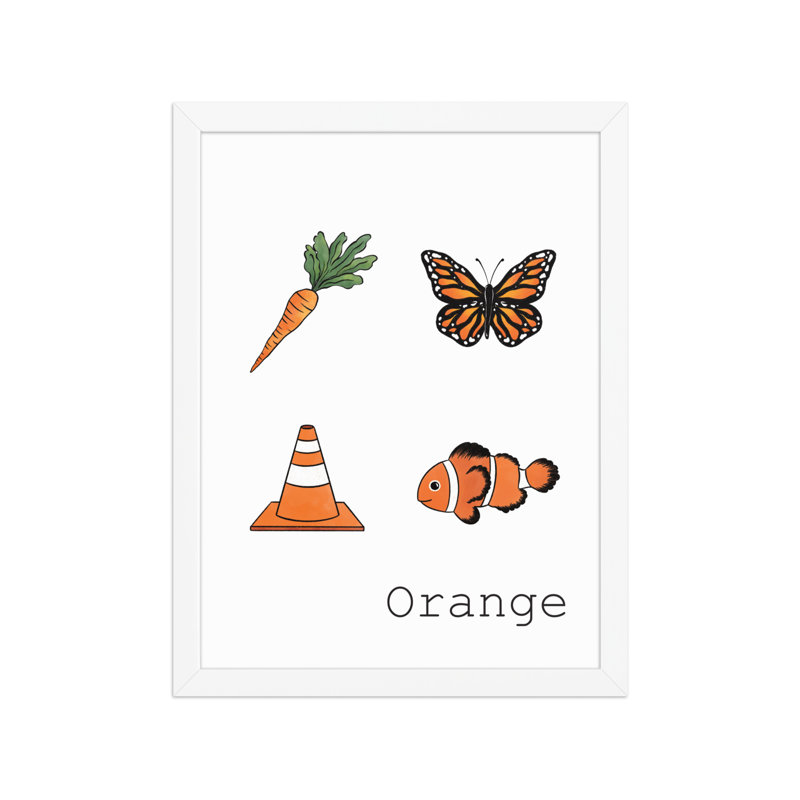 Orange | Framed Poster