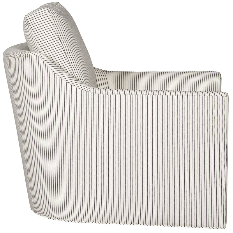 Newlin Swivel Armchair, No, Nadia Earth