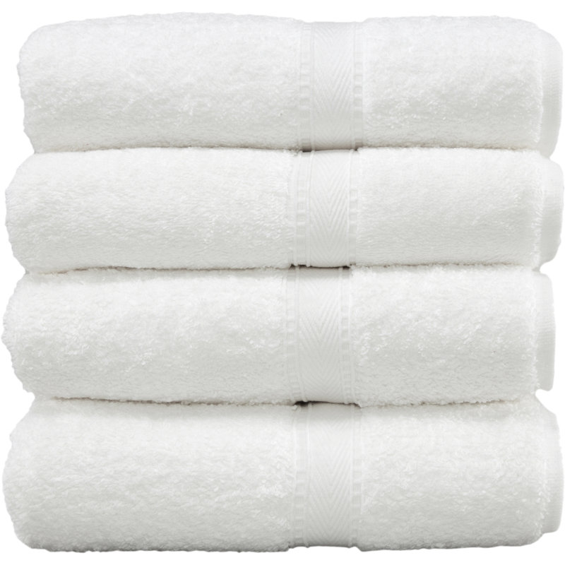 Ensemble de serviettes de bain 100% coton 4 pièces Luxury Hotel & Spa