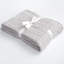 Jeté tricoté, jeté 100% pur coton, lavable à la machine, confortable - NTBAY-780923315-789013801