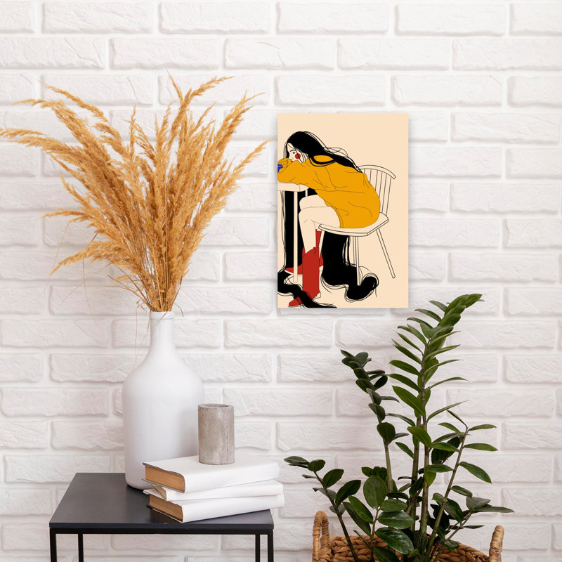 Contemporary Art Contemporary Wall Art by Juliana Kokolari - Wrapped Canvas Print, 45.72 cm H x 30.48 cm W