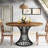 Ashiyah Round Metal Base Dining Table-1749463401-1807005935