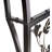 Metal Arched Hummingbird Garden Arbor
